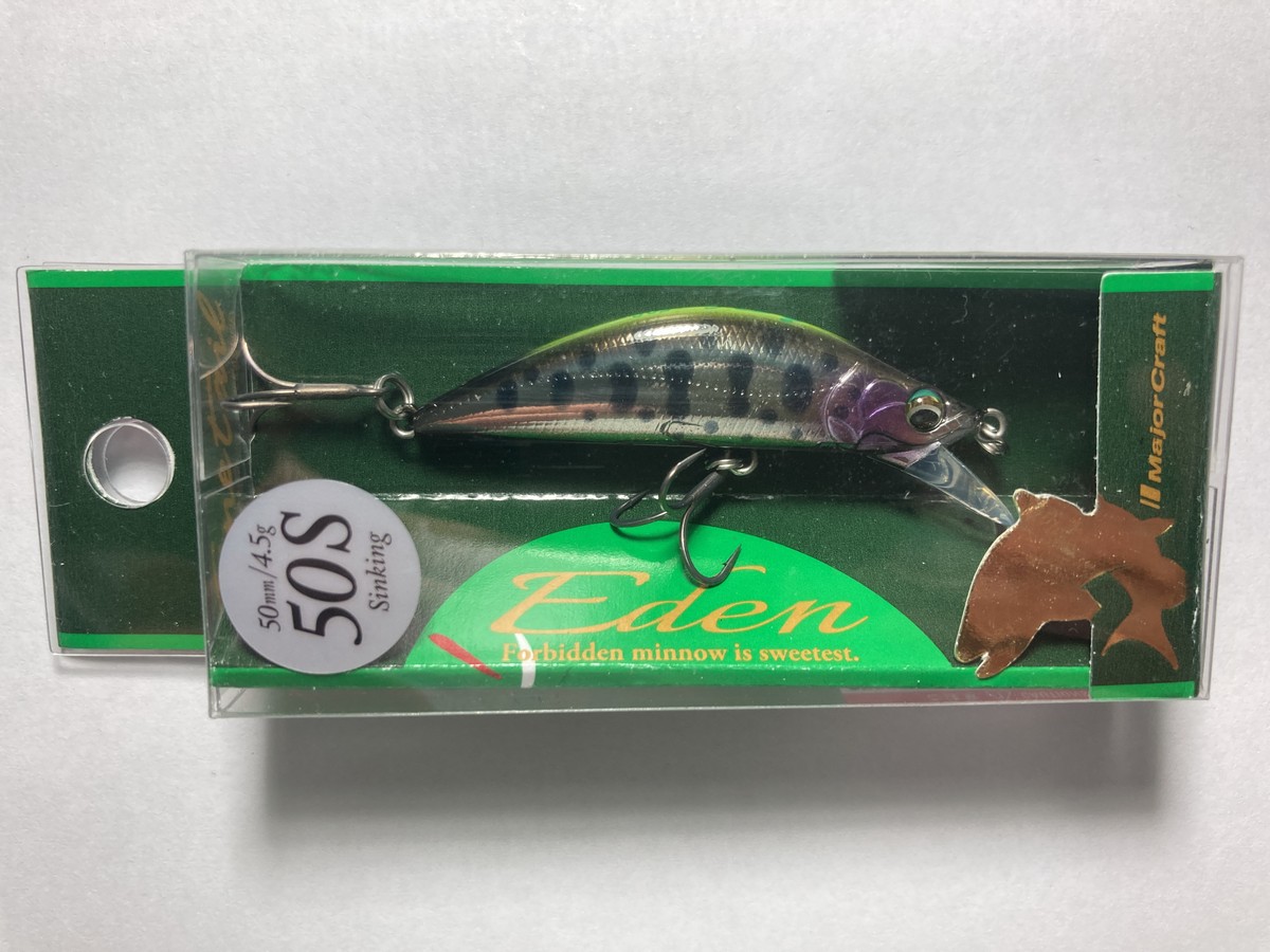 +++ เหยื่อ Major Craft Eden 50S สี CM Monochrome Yamame ของใหม่ +++