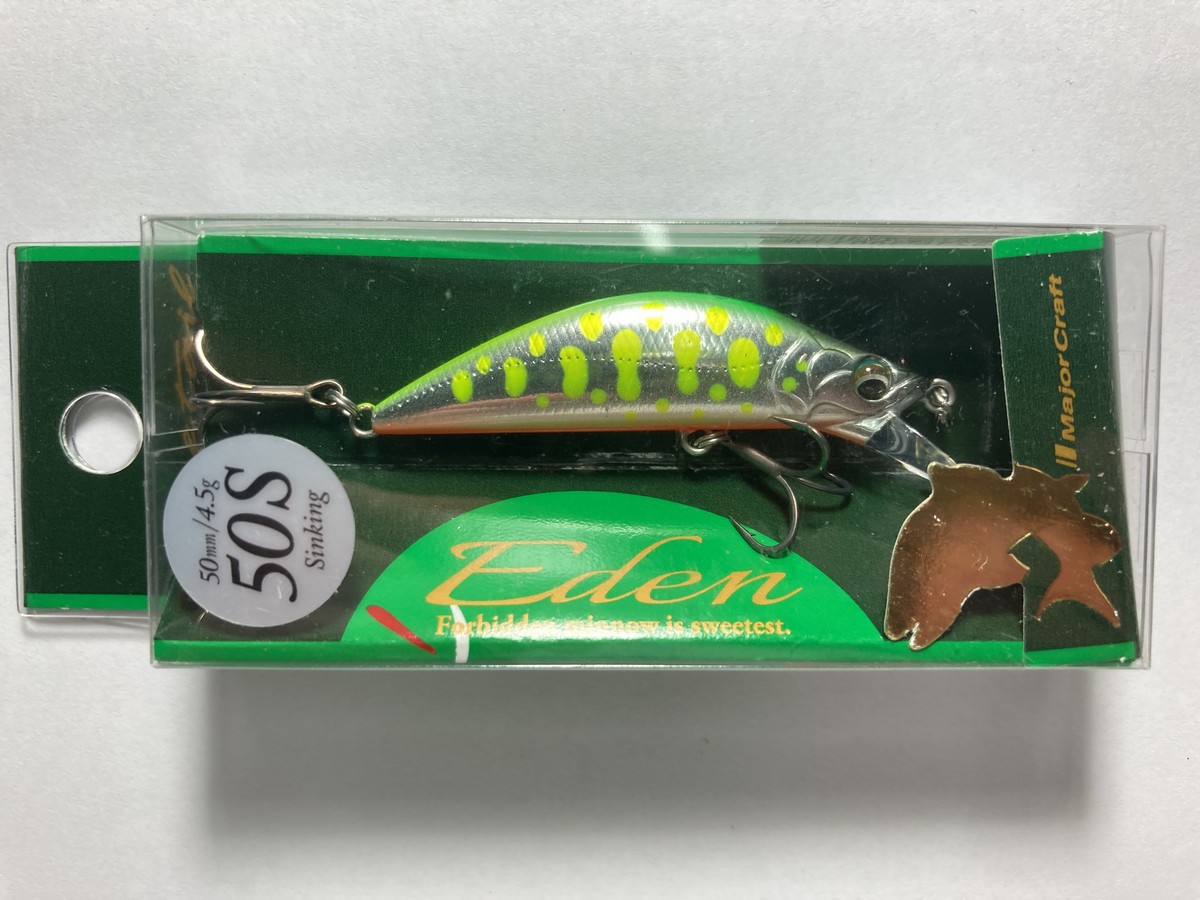 +++ เหยื่อ Major Craft Eden 50S สี Limechart Yamame ของใหม่ +++