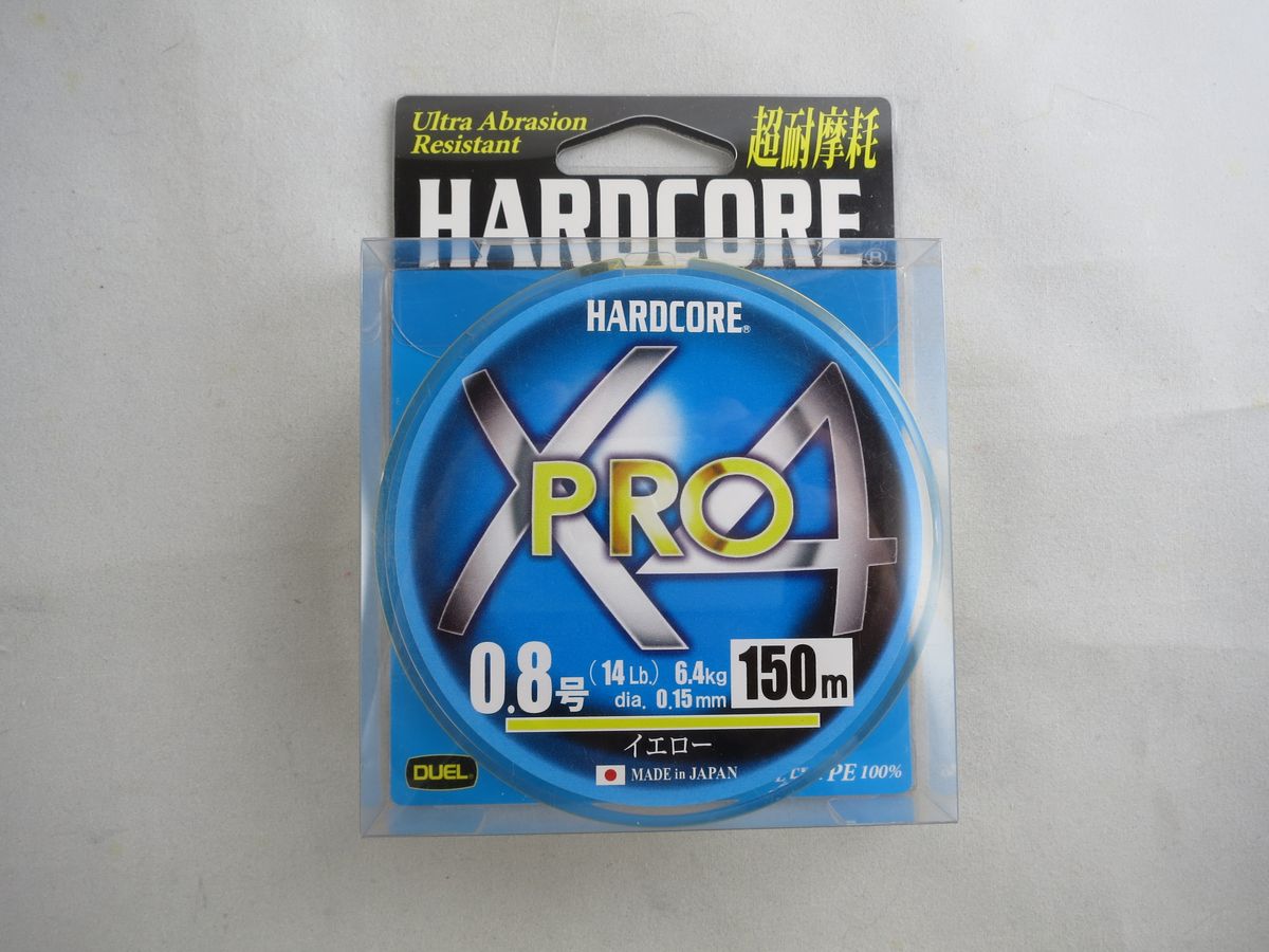 DUEL HARDCORE X4 PRO #0.8 150m 