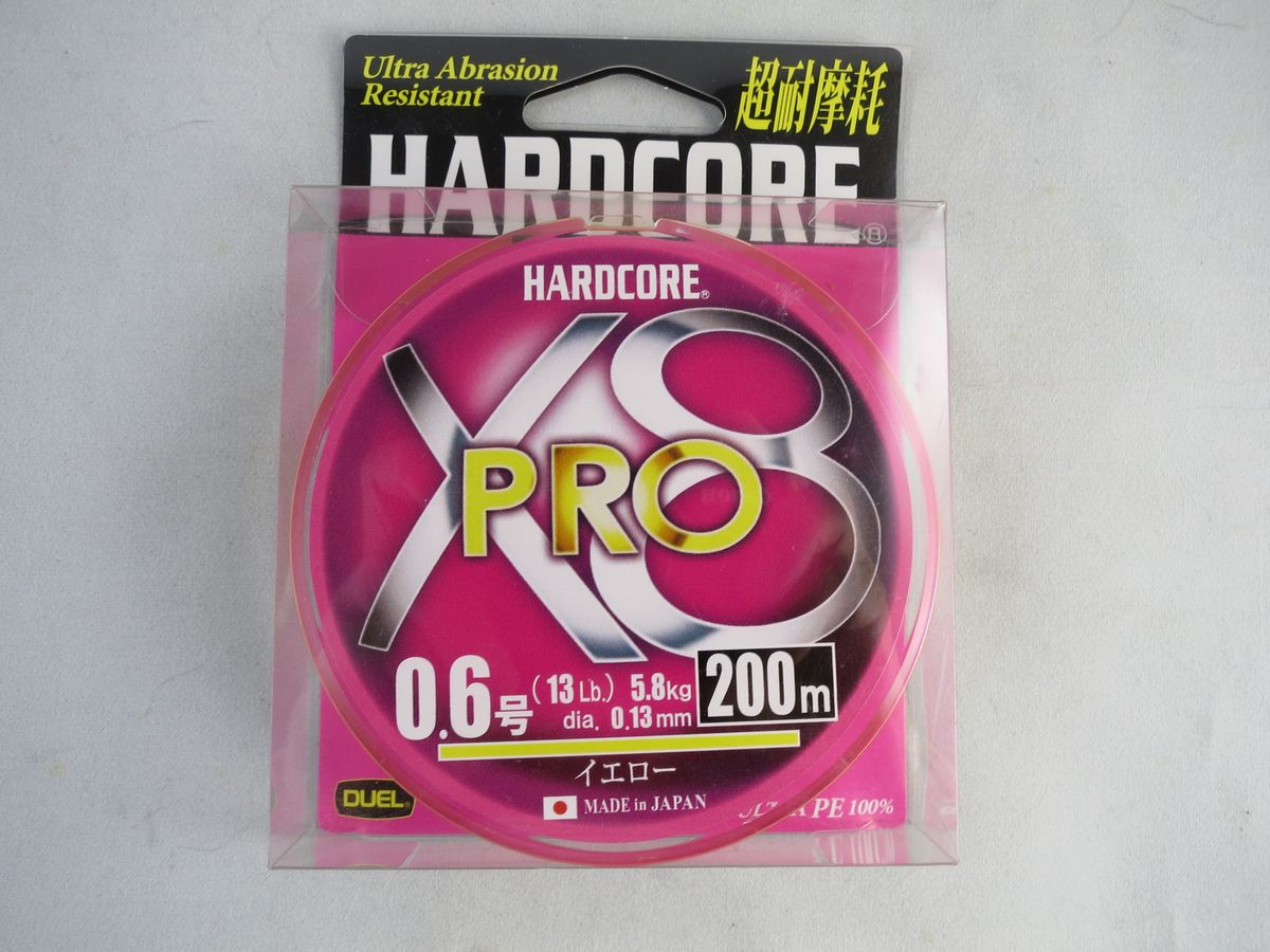 DUEL HARDCORE X8 PRO #0.6 200m 
