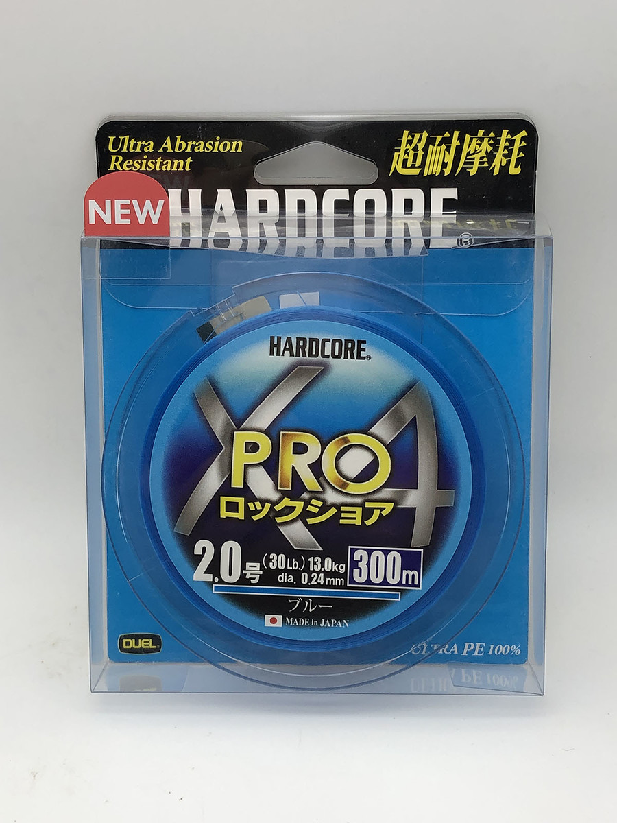 DUEL HARDCORE X4 PRO 30LB #PE2 , 300m