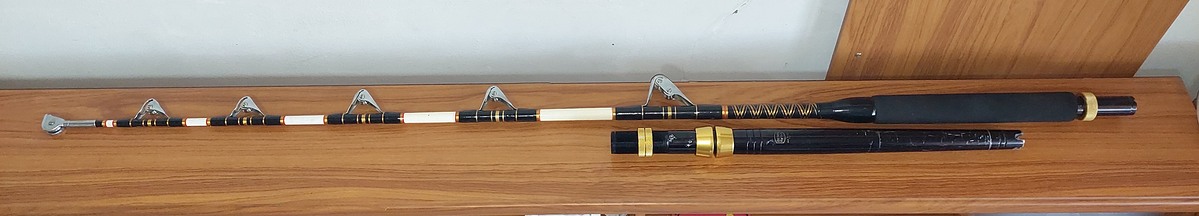   Dum fishing  ***  ROD #  5  ***  PENN  INTERNATIONAL  IGFA 2080  *****
