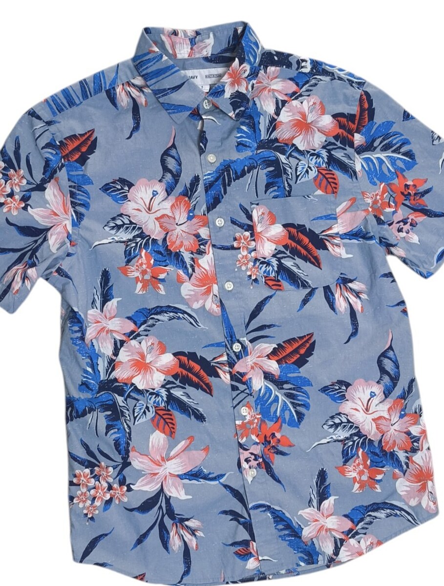 OLD Navy เชิ้ตแขนสั้น อก40นิ้ว Made in Bangladesh
