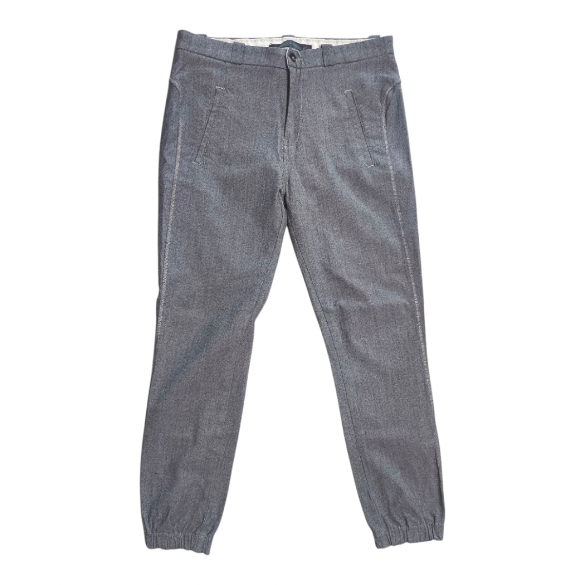 ZARA MAN Slim ขาจั๊มสีเทาสวยมากผ้ายืดหยุ่นใส่สบายครับ วัดจริง เอว32นิ้ว 