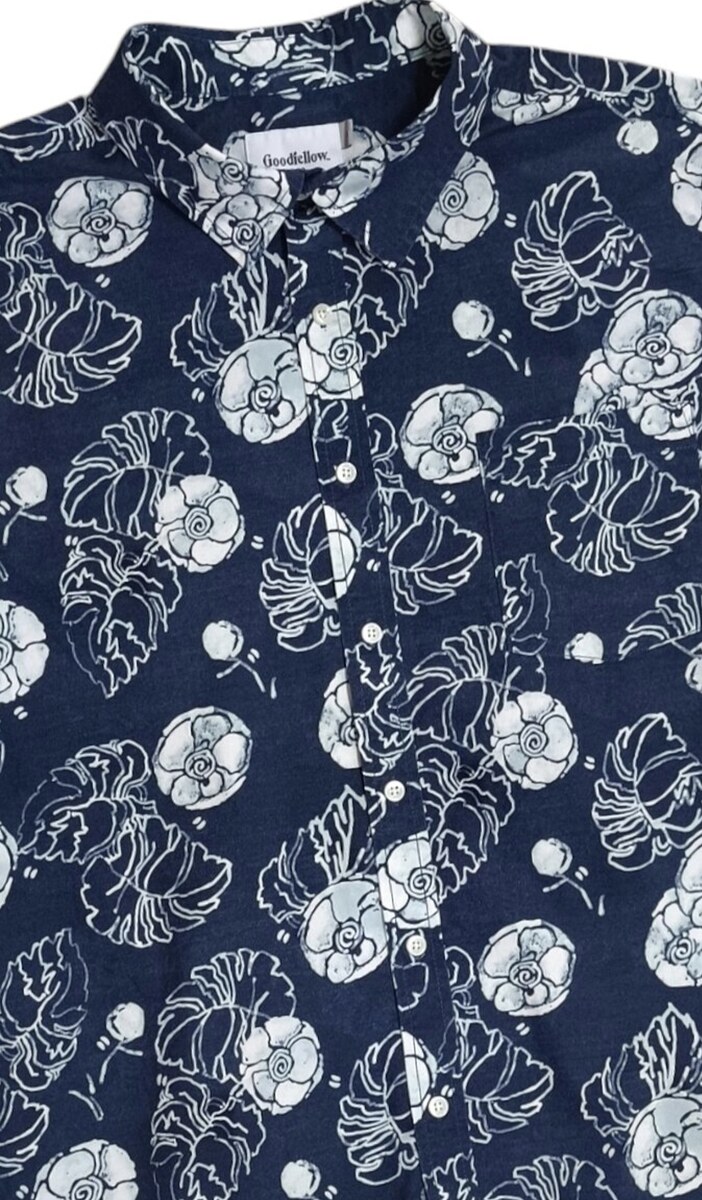 Goodiellow เชิ้ตแขนสั้น Cotton ใส่สบายmade in Bangladesh