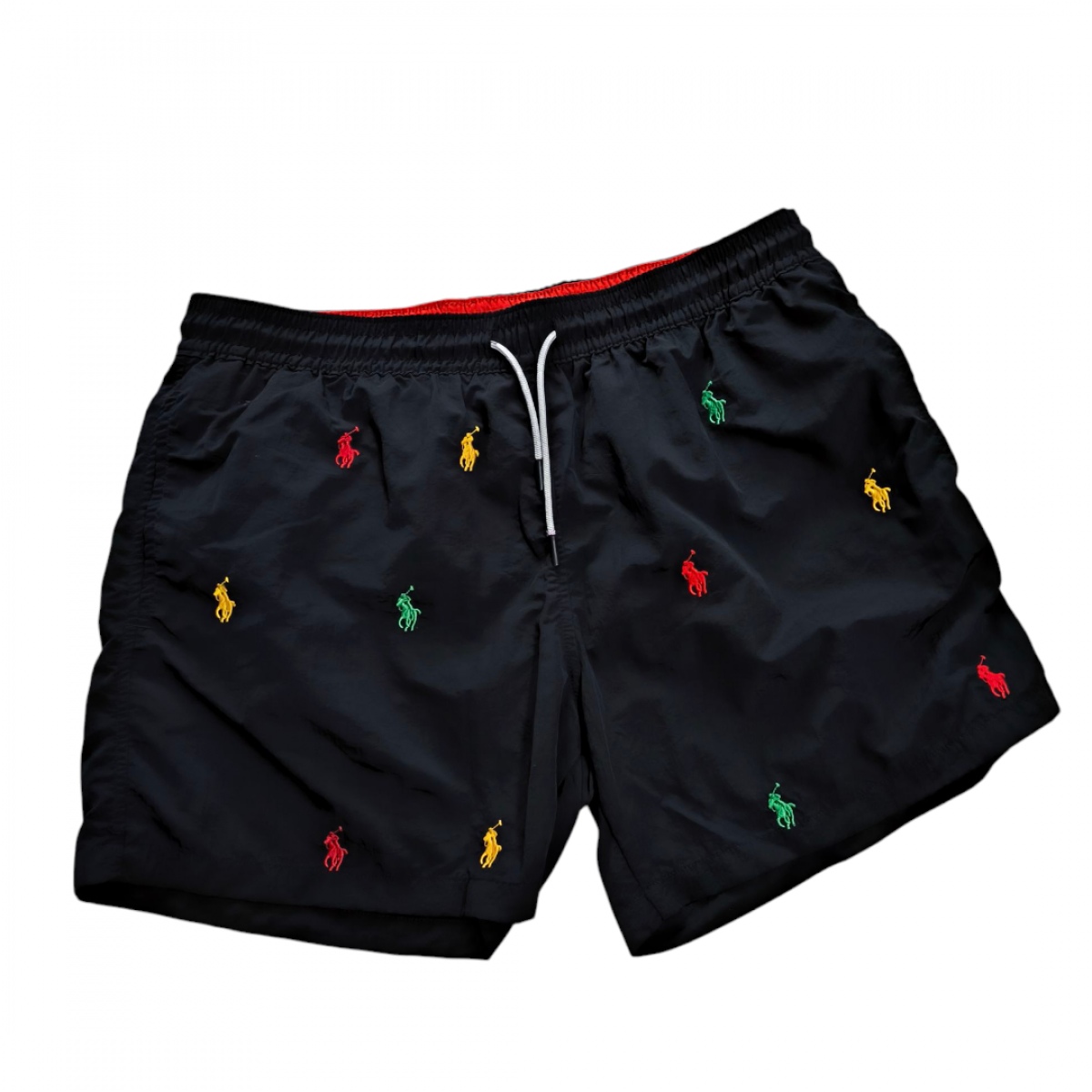 polo ralph lauren กางเกงขาสั้นแท้ผ้าแห้งเร็ว เอวยางยืดก่อนยืด32