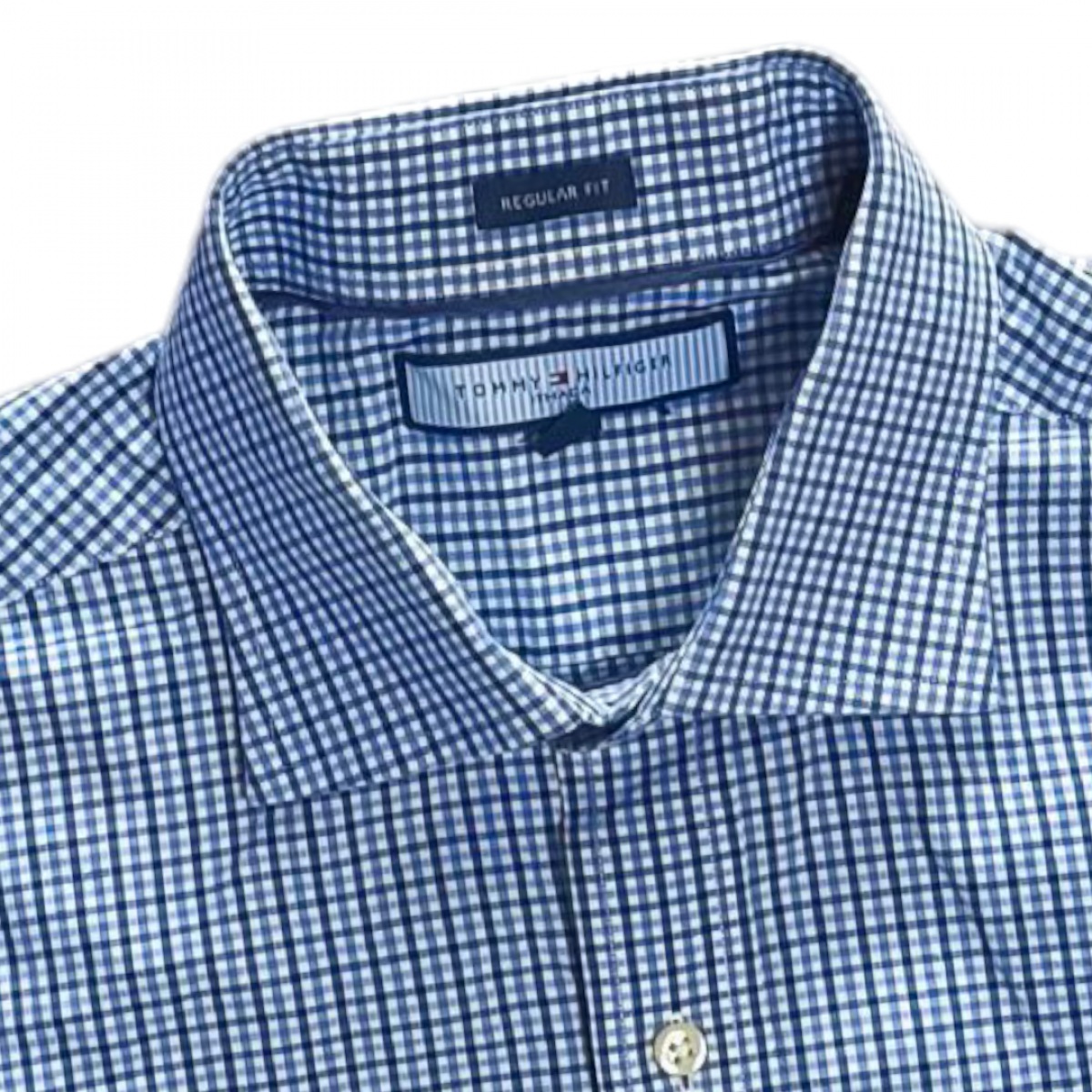TOMMY HlLFIGER เชิ้ตแขนยาว อก44นิ้ว 