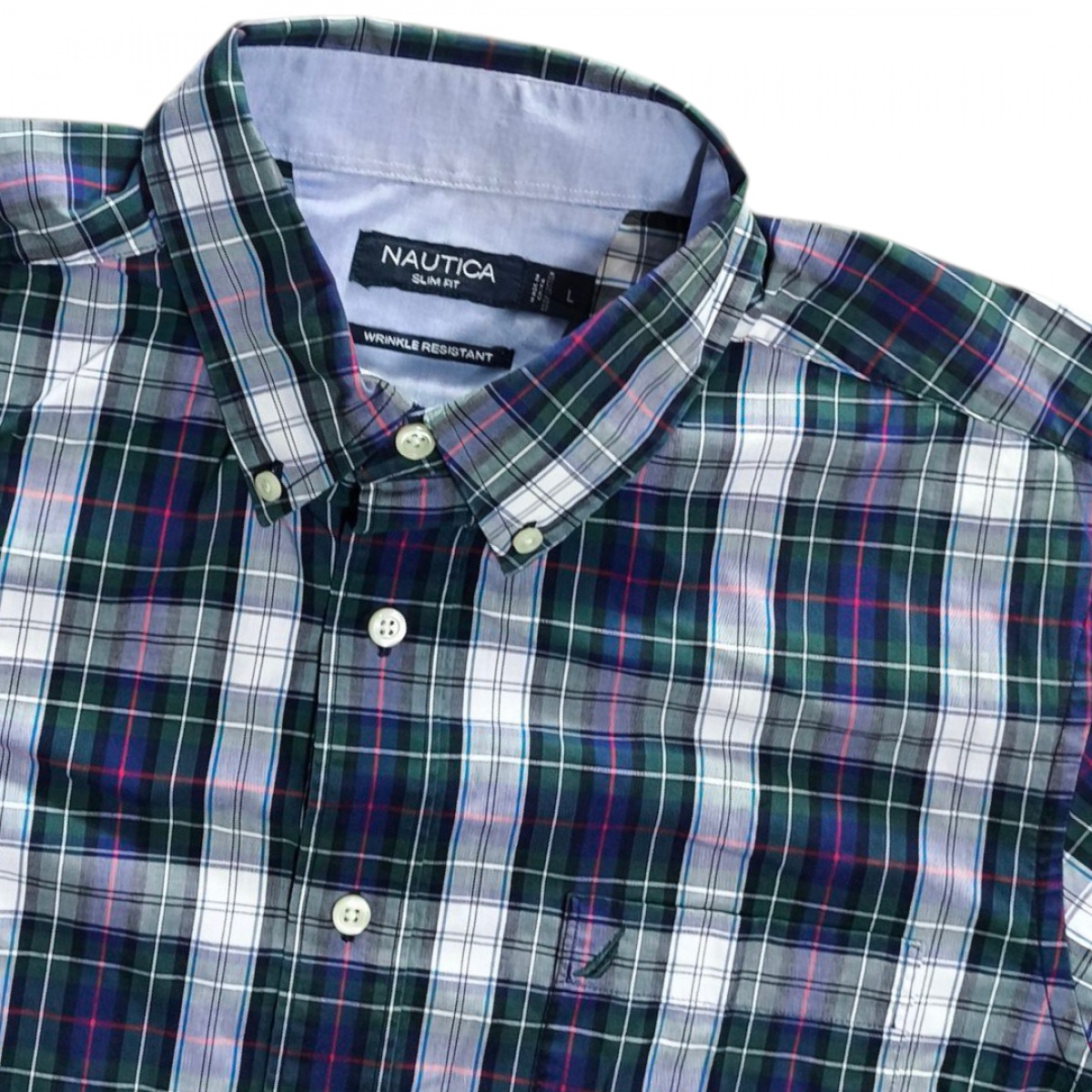 NAUTICA เชิ้ตแขนยาว อก46นิ้ว 
