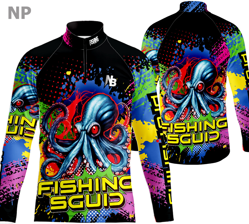เสื้อตกปลา ป้องกันแสง UV - ไซส์ L (เปลี่ยนขนาดโซส์ได้)