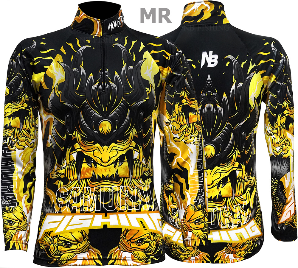 เสื้อตกปลา ป้องกันแสง UV - ไซส์ L (เปลี่ยนขนาดโซส์ได้)