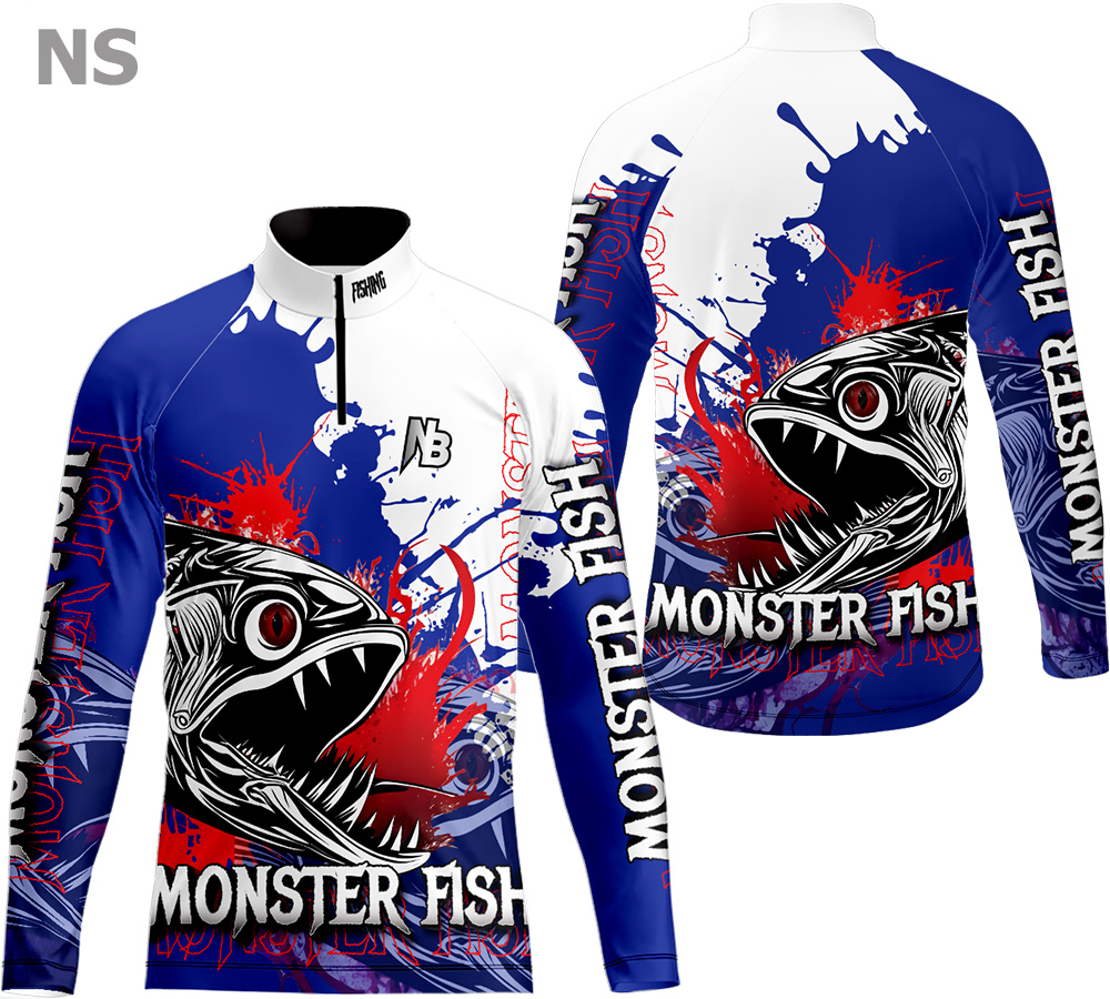 เสื้อตกปลา ป้องกันแสง UV - ไซส์ L (เปลี่ยนขนาดโซส์ได้)