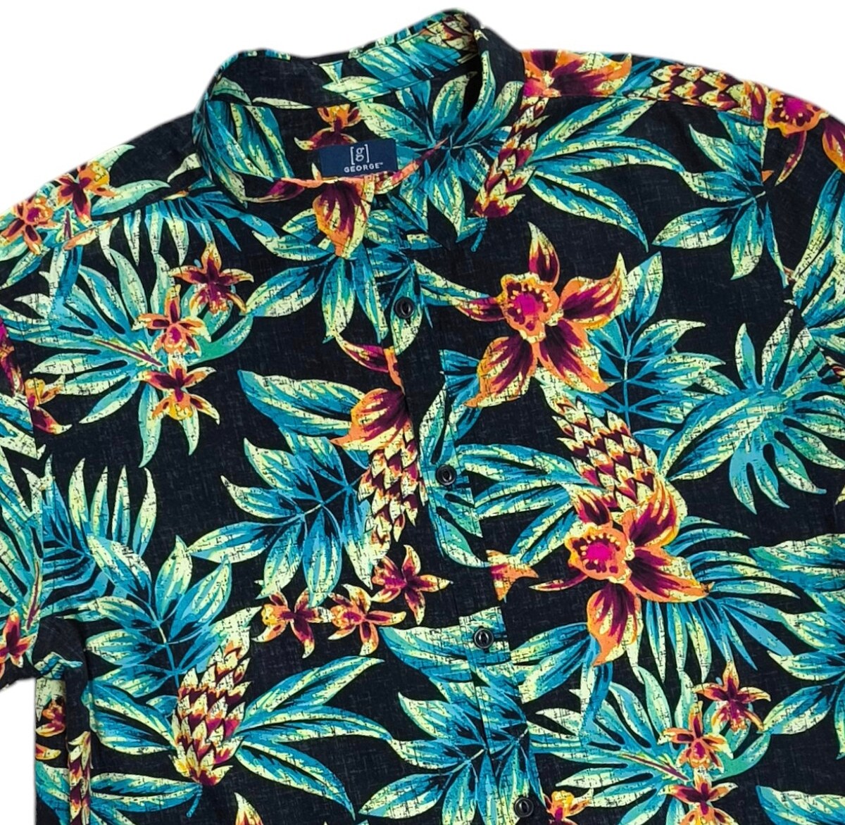 GEORGE ฮาวาย shirt แขนสั้นสภาพใหม่มากๆ อก50นิ้ว