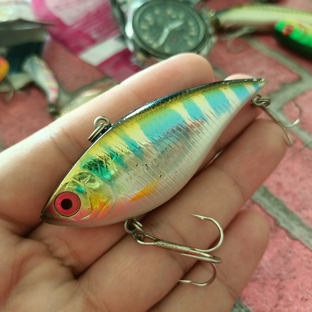 ✴️ ชนะ 3 รายการ ส่งฟรี ✴️ daiwa td silent vibration s 72mm.
