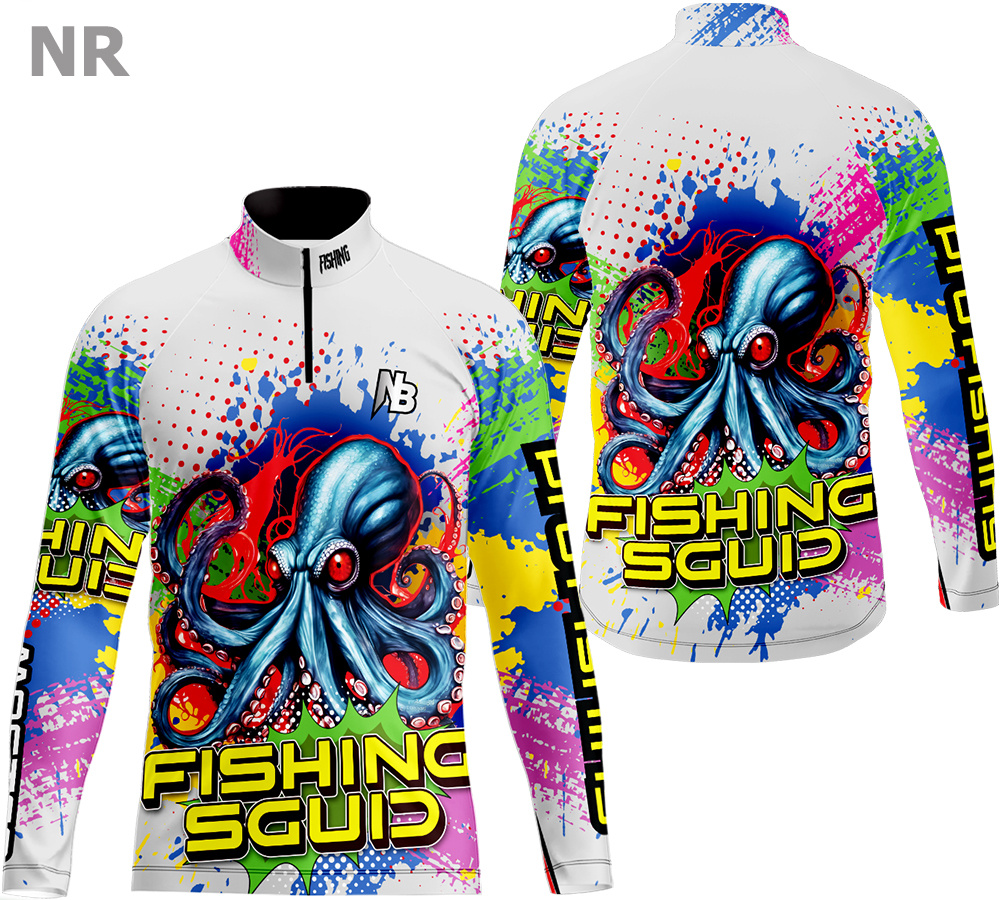 เสื้อตกปลา ป้องกันแสง UV ไซส์ XL (เปลี่ยนขนาดโซส์ได้)