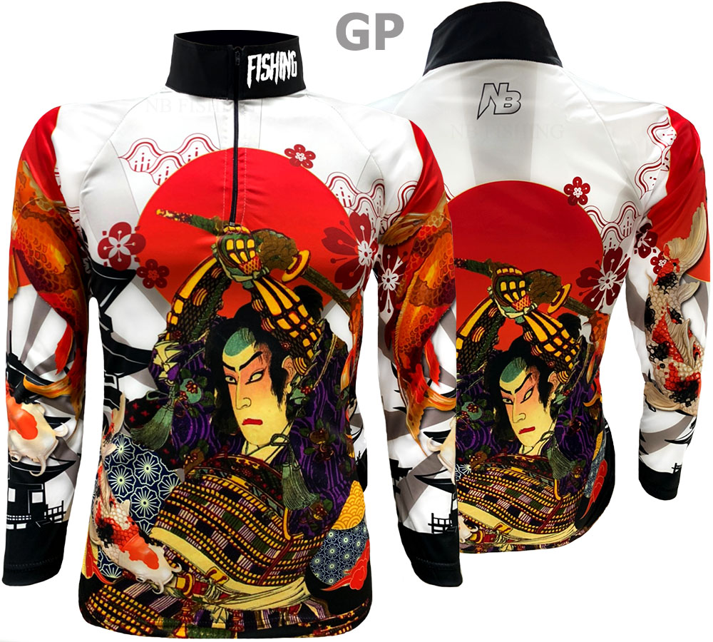 เสื้อตกปลา ป้องกันแสง UV - XL(เปลี่ยนขนาดโซส์ได้)
