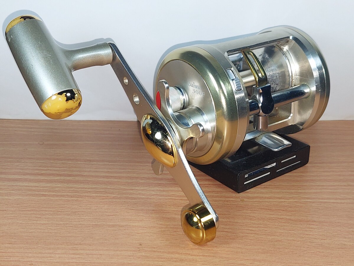   Dum fishing   REEL  #  2      ****    DAIWA  MILLIONAIRE CVZ 300      ****