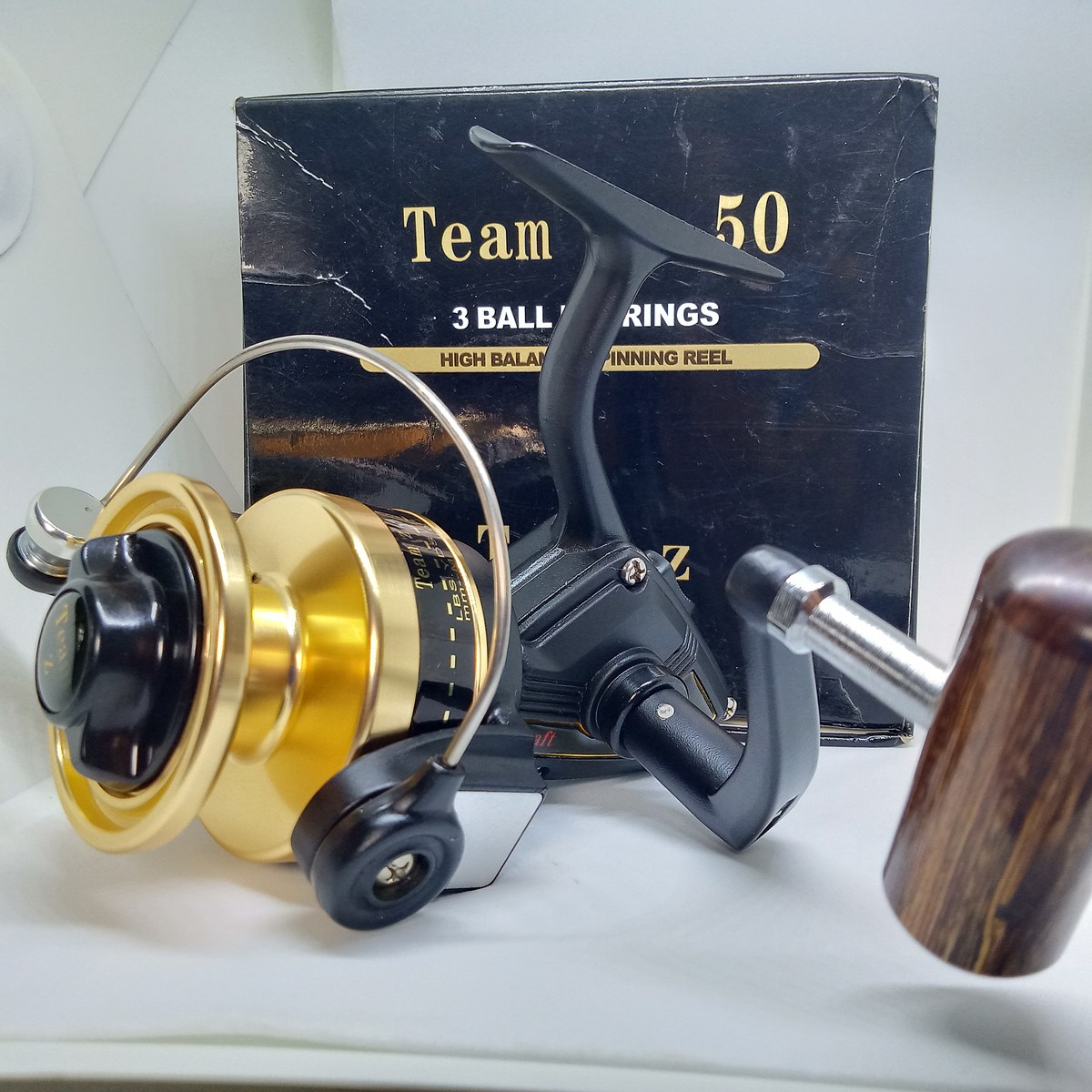 รอกสปิ้น Team Z50  โลหะทั้งตัว