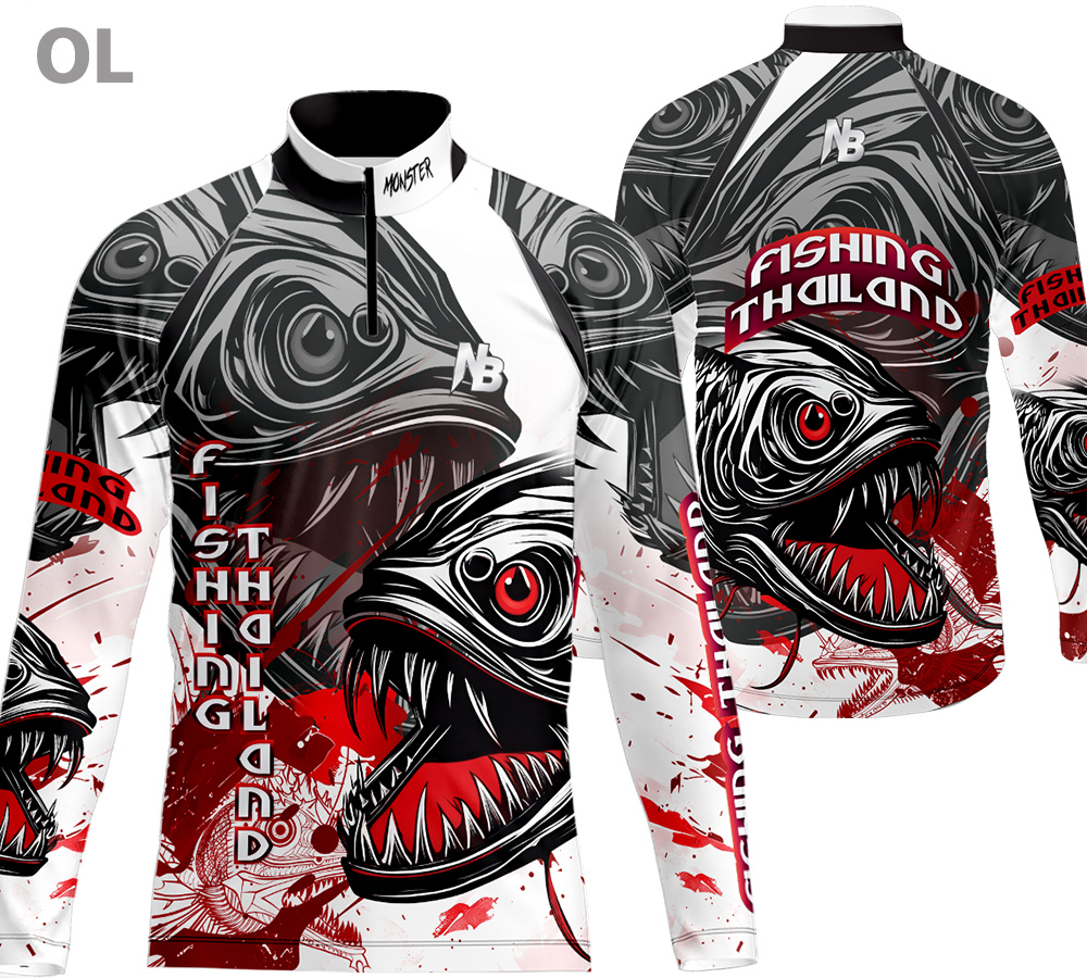 เสื้อตกปลา  ป้องกันแสง UV - ไซส์ L