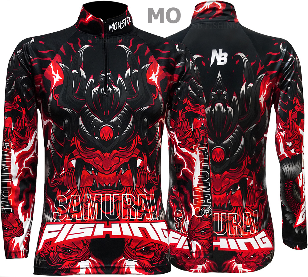 เสื้อตกปลา ป้องกันแสง UV - ไซส์ L (เปลี่ยนขนาดโซส์ได้)