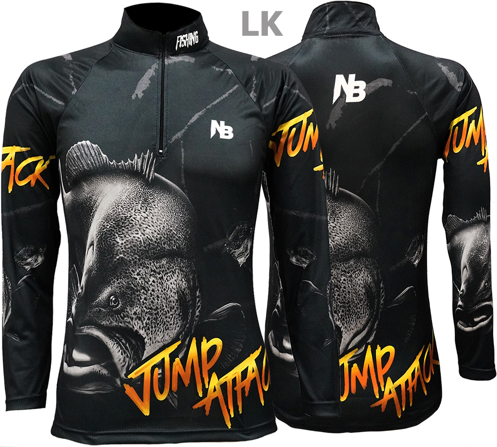 เสื้อตกปลา ป้องกันแสง UV - ไซส์ XL (เปลี่ยนขนาดโซส์ได้)