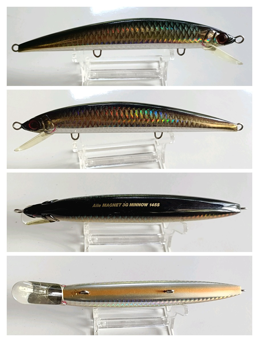2.) Alie magnet 3g minnow 145s (30g.)