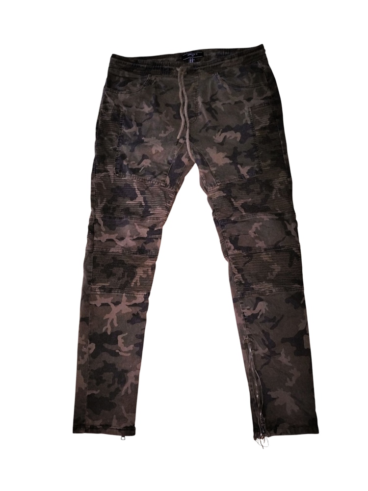 ++ กางเกงพรางผ้ายืด FOREVER 21 รอบเอว 33-36 นิ้ว 
