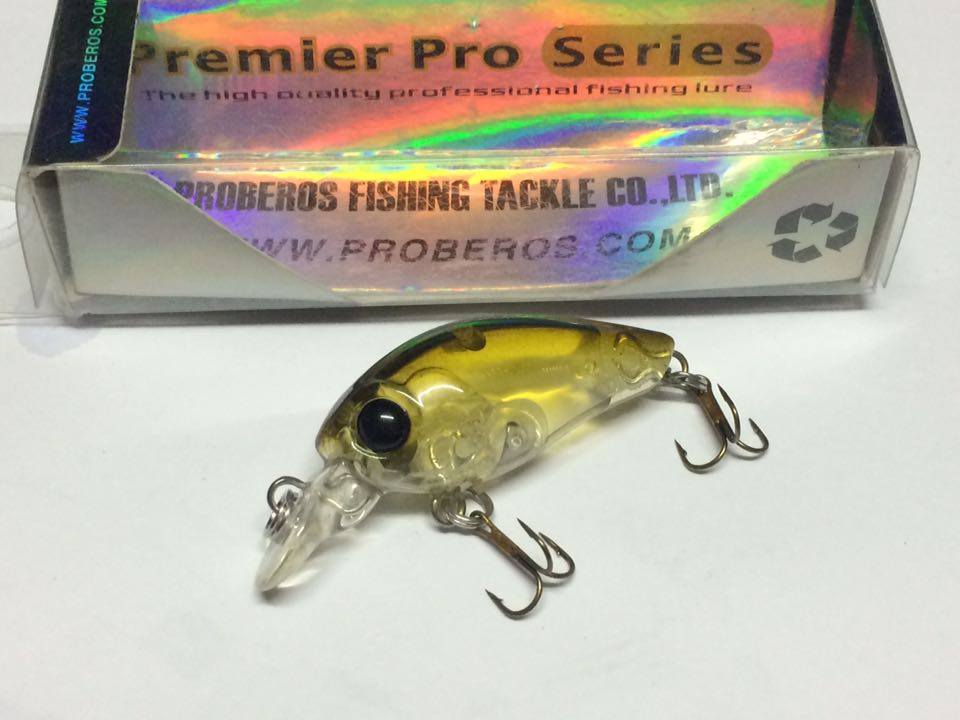  Minnow 3D ขนาด 3.5cm งานกระสูบ,กระพง (ติดกล่องไว้ได้เลยค่ะ)
