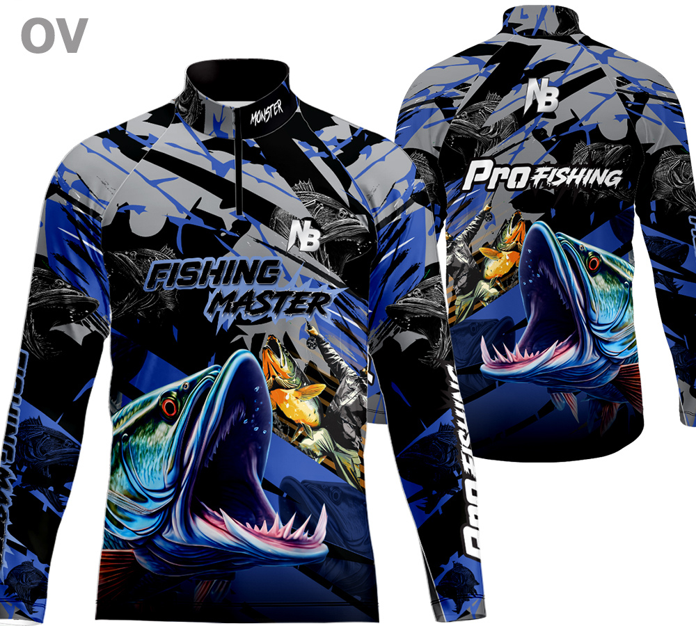 เสื้อตกปลา ป้องกันแสง UV - ไซส์ L (เปลี่ยนขนาดโซส์ได้)