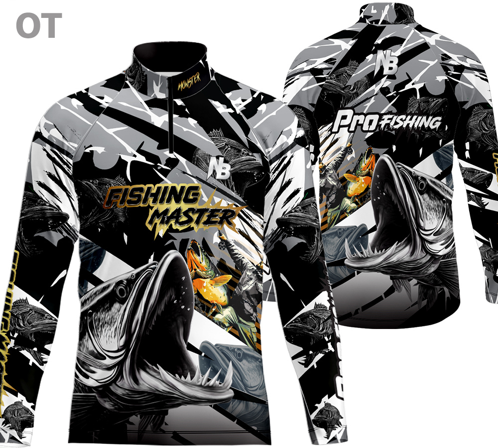 เสื้อตกปลา ป้องกันแสง UV - ไซส์ XL(เปลี่ยนขนาดโซส์ได้)