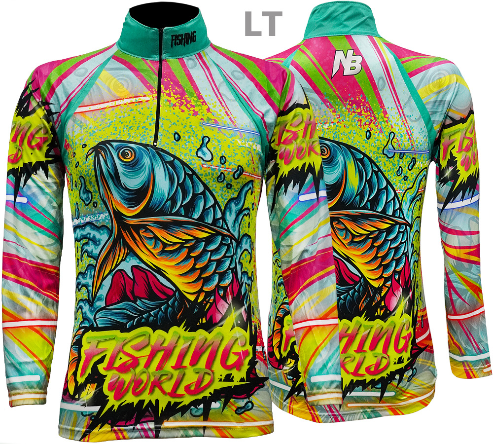 เสื้อตกปลา ป้องกันแสง UV ไซส์ XL (เปลี่ยนขนาดโซส์ได้)