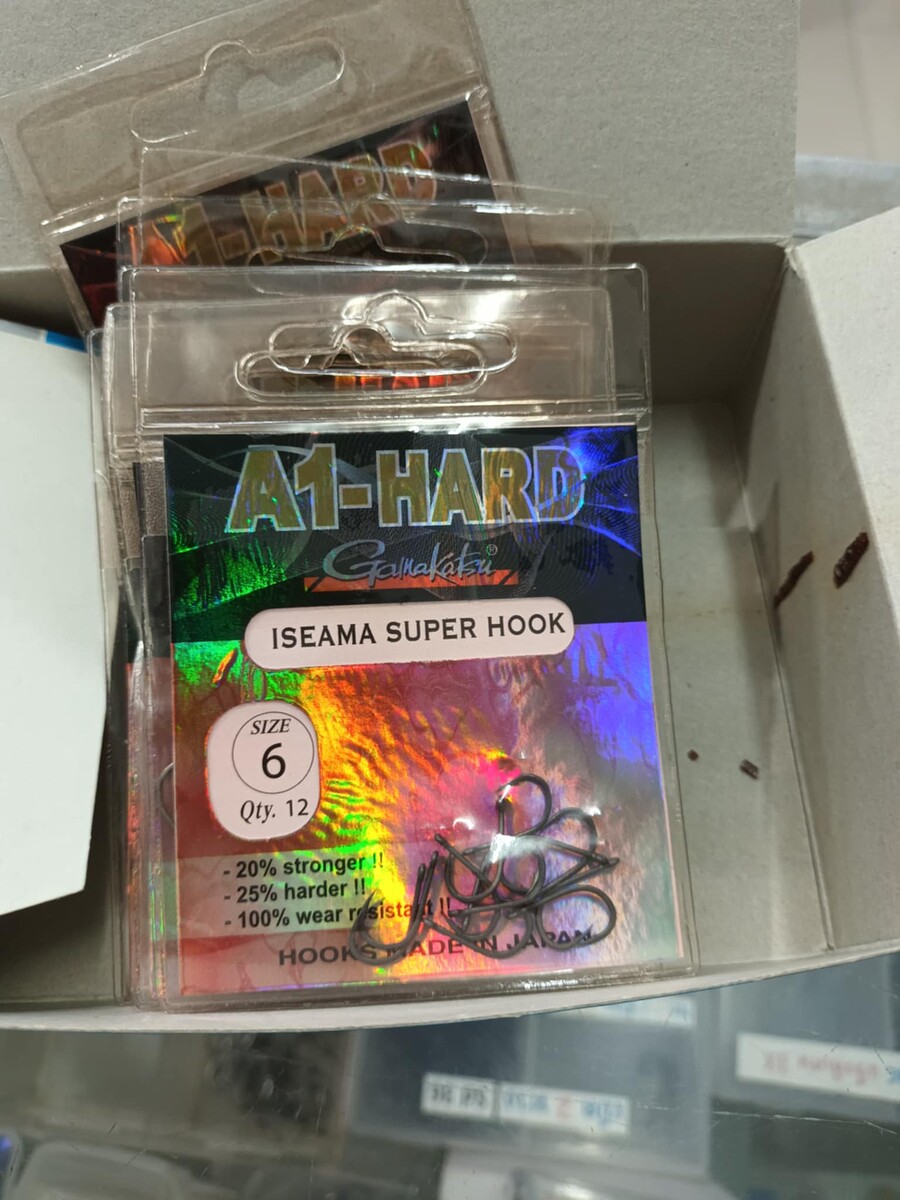 เบ็ดกามาฯ A1-HARD เบอร์ 6 ( 10 ซอง ) 