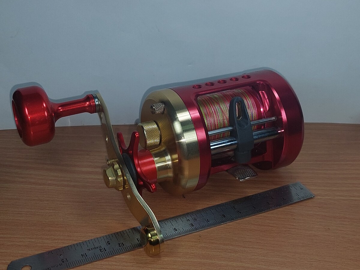   Dum fishing   REEL # 6   *****   OKUMA  TITANIC RED ISIS  400  *****