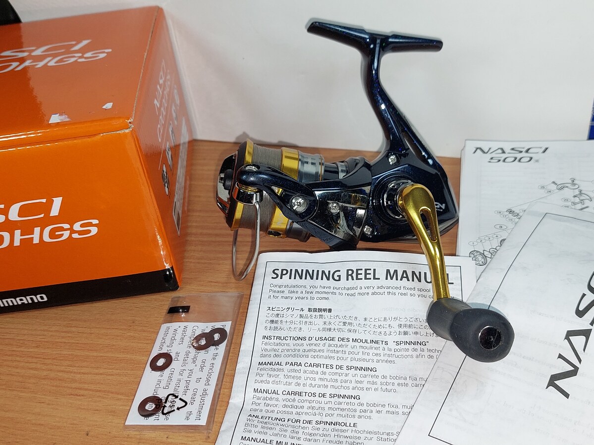   Dum fishing   # 7   *********    SHIMANO  NASCI  C 2000  HGS   *********