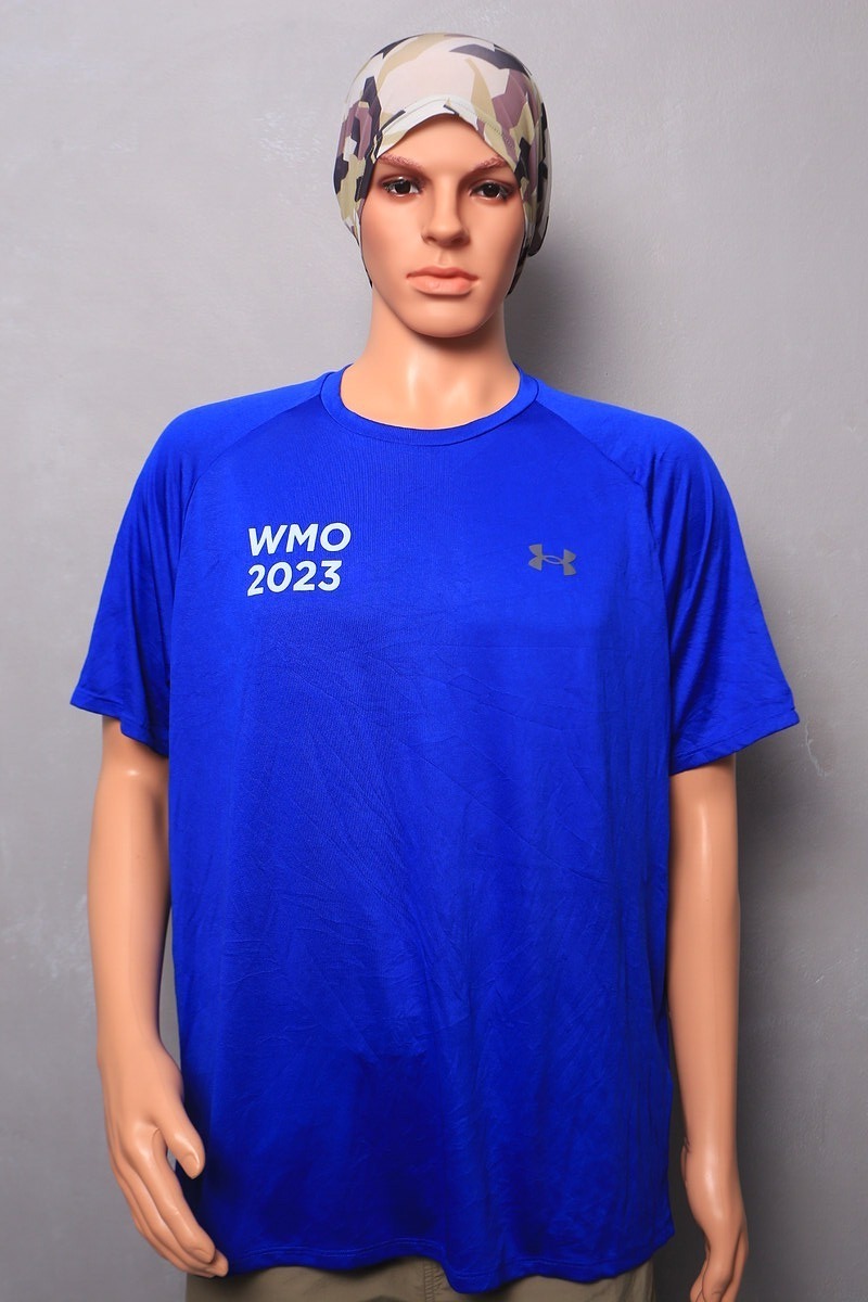เสื้อยืดแขนสั้น สำหรับกิจกรรมกลางแจ้ง Men's UNDER ARMOUR 100% Polyester Size XL 