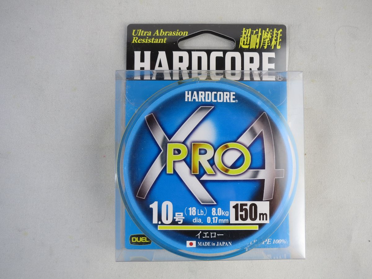 DUEL HARDCORE PRO X4 #1.0 150m