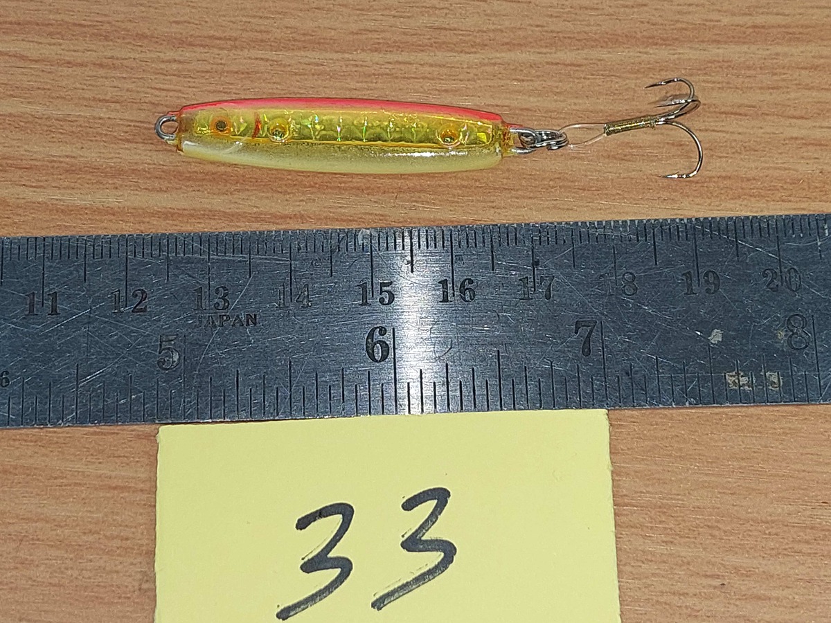   Dum fishing       *******     LURE #   33    LIGHT  JIG   *******