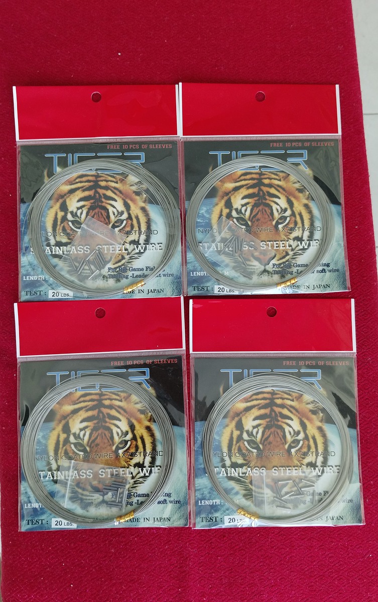 สลิง TIGER 20lb. หุ้มไนล่อน