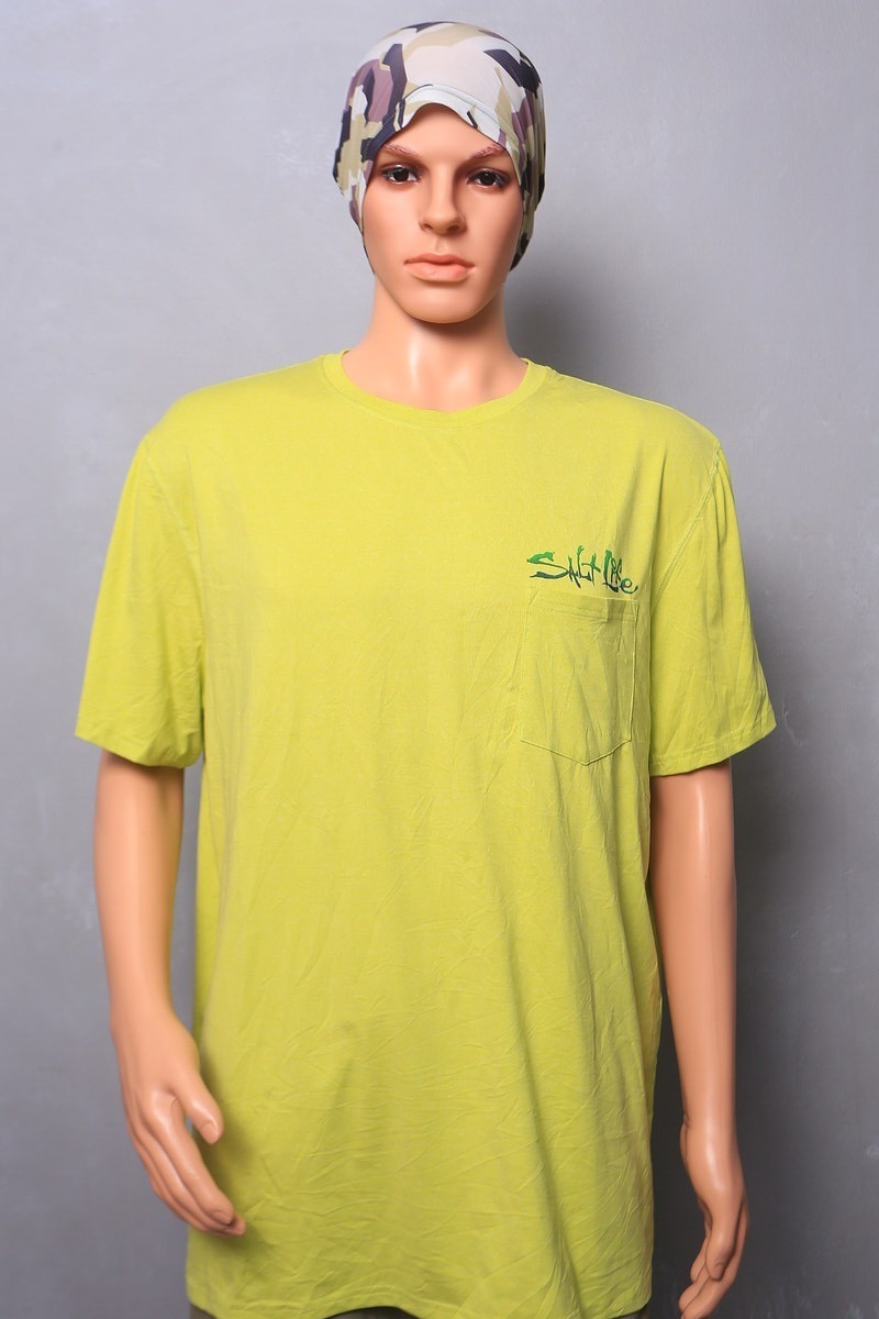 เสื้อยืดแขนสั้น สำหรับกิจกรรมกลางแจ้ง Men's SALT LIFE SLX 88% Polyester 12% Span