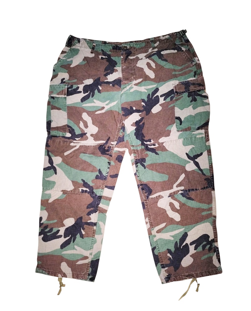 ++ กางเกงทหารเมกาลาย WOODLAND รอบเอว 41-45 นิ้ว XXL