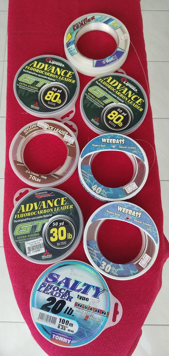 สายช๊อคลีด 1กอง 20,30,40,70,80  Lb