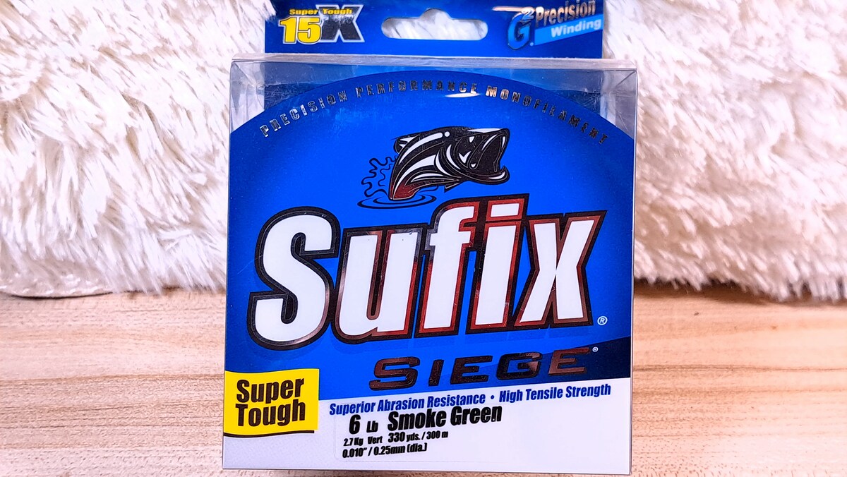 [N]...สายเอ็น Sufix Siege 6 LB 330 หลา (1)...[N]