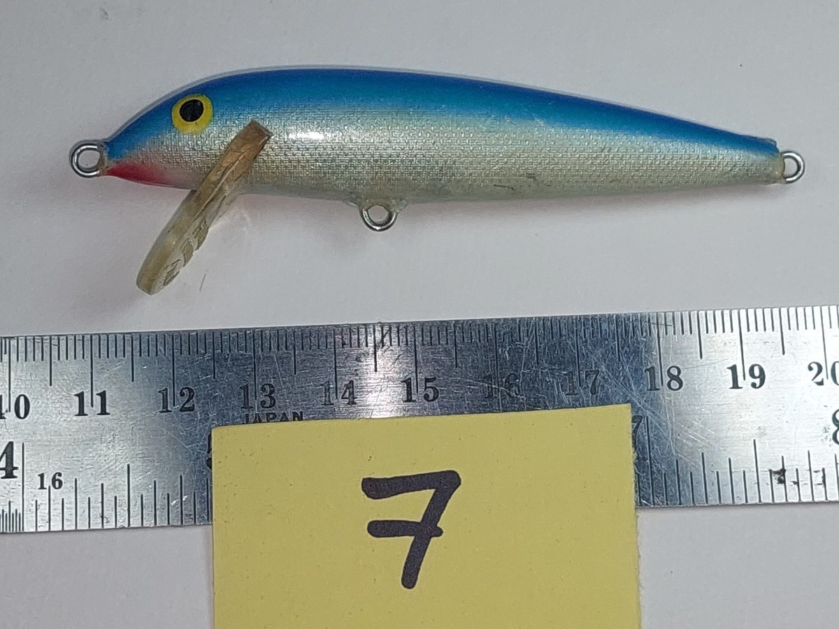 Dum fishing      *******    RAPALA #  7      ******** -