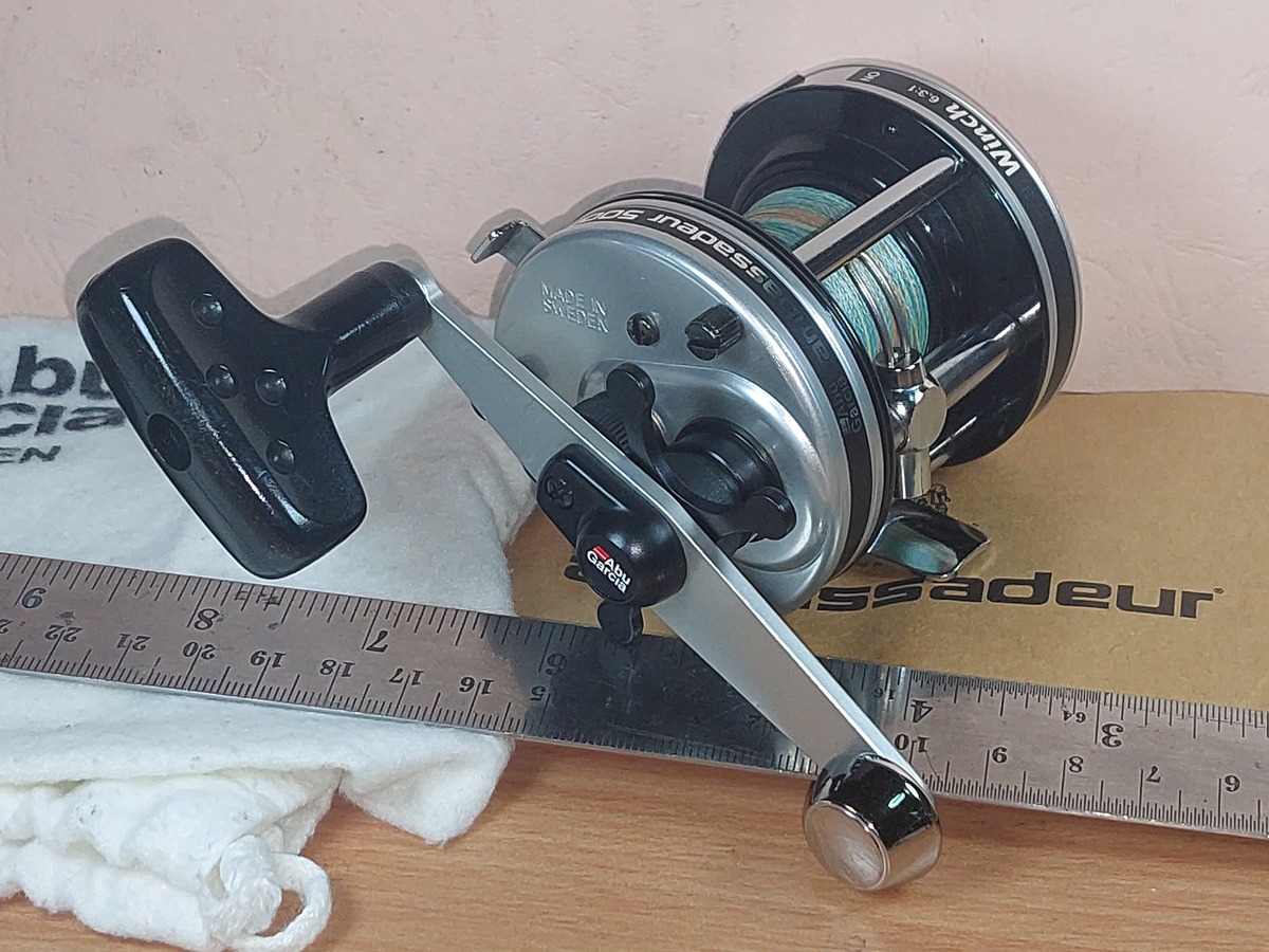   Dum fishing        ****  ABU AMBASSADEUR  5000 C  WINCH   ****
