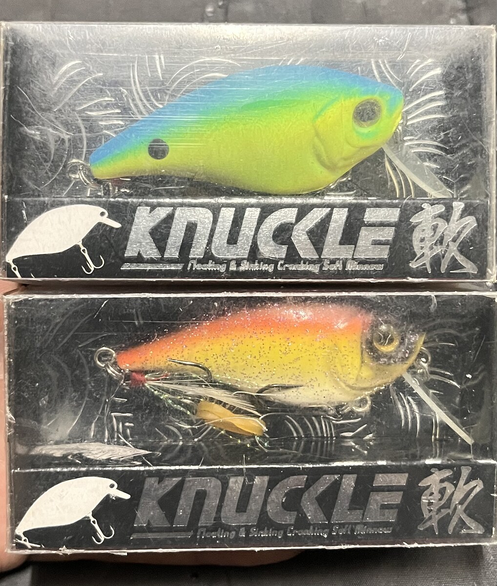  KNUCKLE 6cm 9g บอดี้เป็นยาง กัดไม่ระแวง