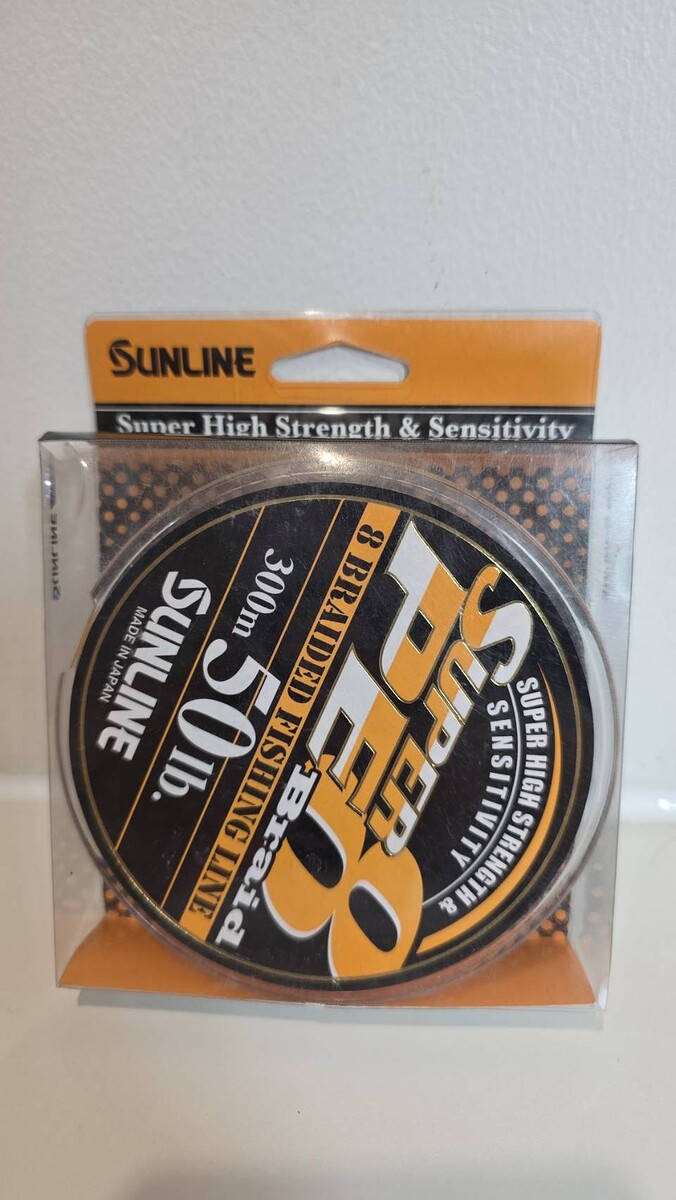 SUNLINE SUPER 8X BRAID PE 4 (300M) ของใหม่  