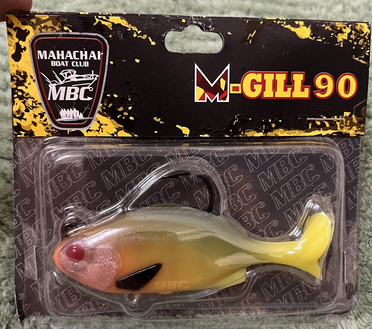 ปลายาง M-GILL 90mm 21g ที่เด็ด หมอทะเล เก๋าใหญ่ กระพงใหญ่