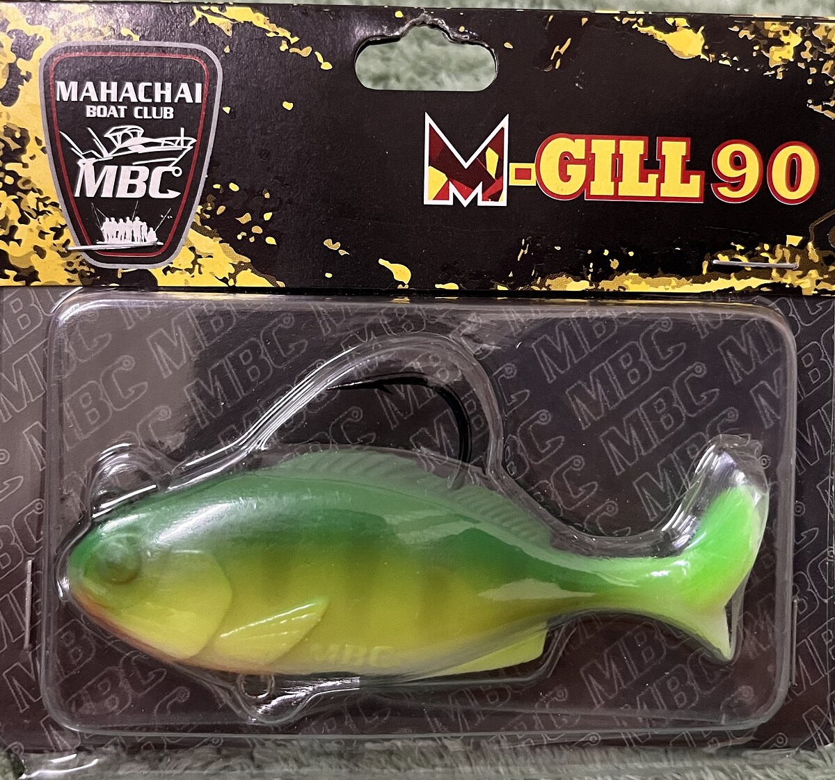 ปลายาง M-GILL 90mm 21g ที่เด็ด หมอทะเล เก๋าใหญ่ กระพงใหญ่