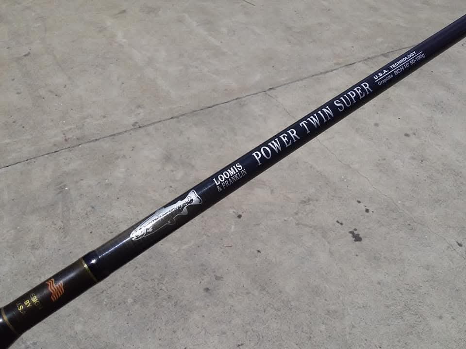 ✴️✴️✴️ (ปลาเงิน) Loomis &Fraklin Power Twin Super 10'0