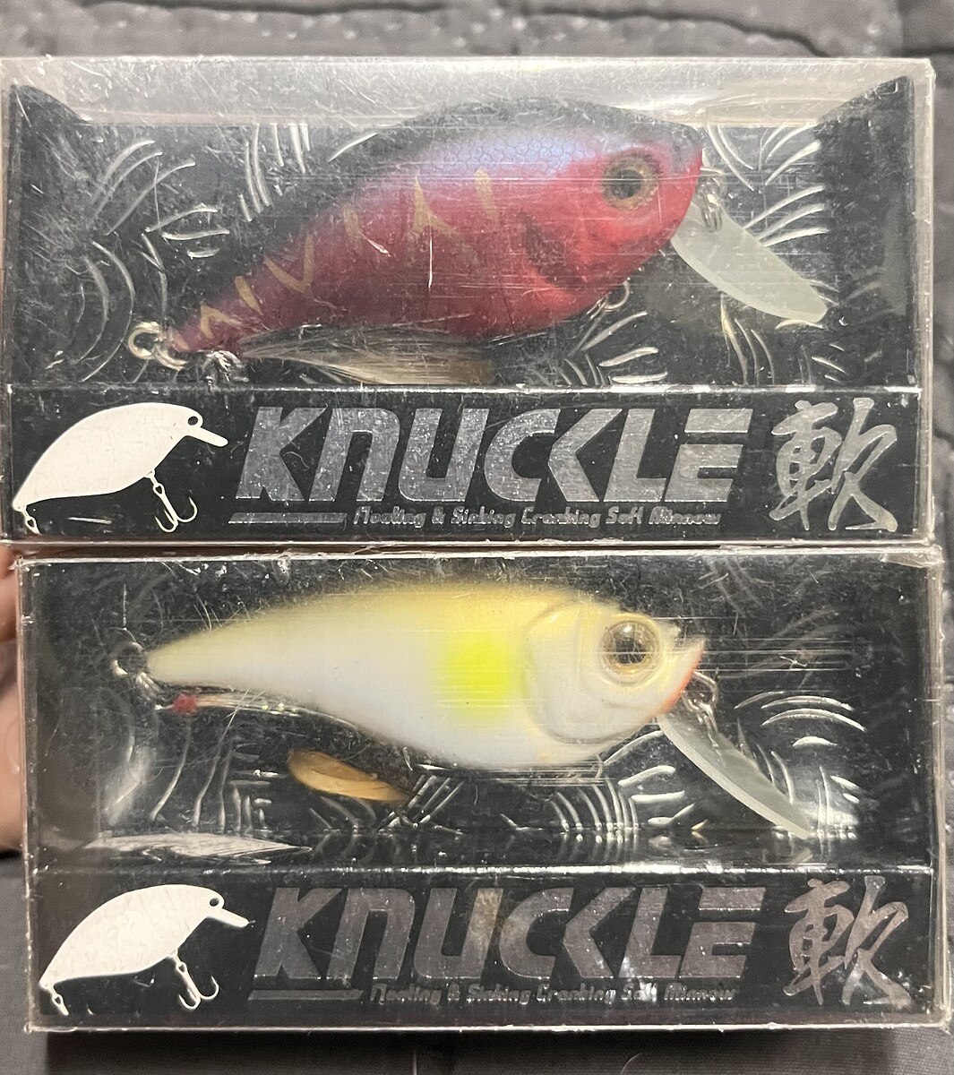 KNUCKLE 6cm 9g บอดี้เป็นยาง กัดไม่ระแวง