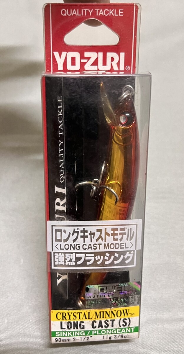 YO-ZURI CRYSTAL MINNOW 9cm ใหม่ๆสวยๆ